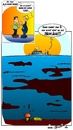 Cartoon: Neue Wege bei BP (small) by Trumix tagged bp,tony,hayward,bob,dudley,öl,oel,pest,british,pretrol,trummix
