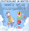 Cartoon: Paarshippen (small) by Trumix tagged paarship,winter,schnee,schneeschippen,schippen,eis,kälte