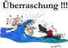 Cartoon: Suprise (small) by Trumix tagged suprise,überraschung,baden,schwimmen,meer