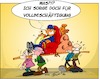 Cartoon: Vollbeschaeftigung (small) by Trumix tagged vollbeschäftigung,gewinne,abschöpfen,kapital,kleiner,mann