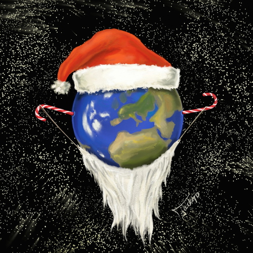 Cartoon: Merry Christmas (medium) by gartoon tagged christmas,merry
