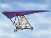 Cartoon: Air exercise (small) by gartoon tagged hang,glider,fly,blue,sky,old,man