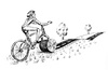 Cartoon: bicycle (small) by gartoon tagged bicycle men sport nature