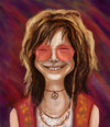 Cartoon: Janis Joplin (small) by gartoon tagged caricature,blues,singer,rock,hippy