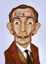 Cartoon: Salvador Dali (small) by gartoon tagged salvador dali caricature