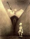 Cartoon: alfred kubin zu ehren (small) by NIL auslaender tagged tags