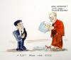 Cartoon: ein geschenk des himmels (small) by NIL auslaender tagged dalei,lama,china,buddismus,