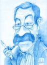 Cartoon: Gunter Grass (small) by Hule tagged caricature