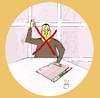 Cartoon: loto (small) by Hule tagged xx