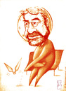 Cartoon: Rumen Dragostinov (small) by Hule tagged artist