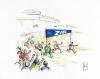 Cartoon: ziel (small) by Hule tagged europa