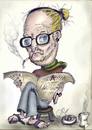Cartoon: enlightened man (small) by dvrnoztnc tagged enlightened,person,caricature