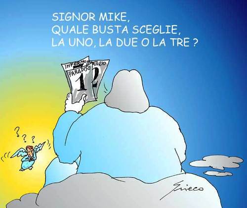 Cartoon: Addio a  Mike Bongiorno (medium) by Grieco tagged grieco,mike,bongiorno