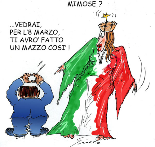 Cartoon: DONNE (medium) by Grieco tagged grieco,marzo,donna,festa
