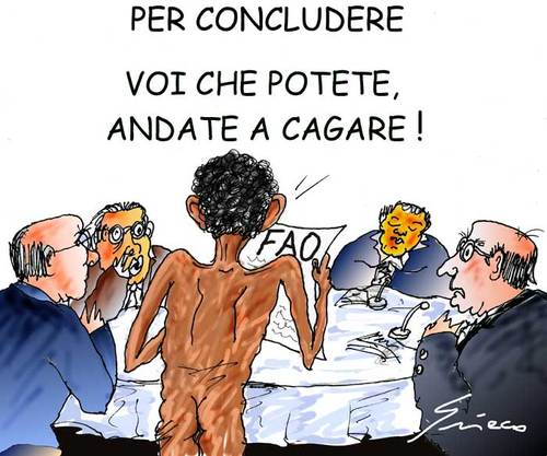 Cartoon: FAO (medium) by Grieco tagged grieco,fao,fame