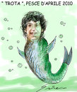 Cartoon: 1 APRILE (small) by Grieco tagged grieco,bossi,pesce,aprile,elezioni