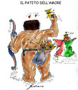 Cartoon: AMORE AMOR (small) by Grieco tagged grieco,coriandoli,amore,partito,berlusconi