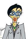 Cartoon: Mara CARFAGNA (small) by Grieco tagged grieco,politica,berlusconi,mara,carfagna