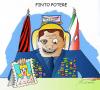 Cartoon: POL SPOT (small) by Grieco tagged grieco,pdl,berlusconi,potere