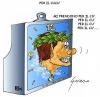 Cartoon: Satira in tv (small) by Grieco tagged grieco,berlusconi,televisione,satira