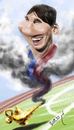 Cartoon: MESSI (small) by nader_rahmani tagged messi