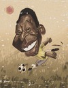 Cartoon: pele (small) by nader_rahmani tagged pele