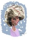 Cartoon: princess diana (small) by nader_rahmani tagged diana