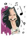 Cartoon: YANNI (small) by nader_rahmani tagged yanni