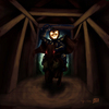 Cartoon: Headless Horseman (small) by RyanNore tagged headless,horseman,sleepy,hollow,painting,ryan,nore