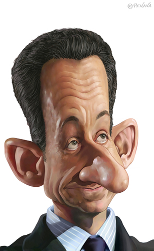Cartoon: Nicolas Sarkozy (medium) by penava tagged präsident,frankreich,französischer,french,france,president,politiker,politician,karikatur,karikaturen,präsident,frankreich,politiker,nicolas sarkozy,nicolas,sarkozy
