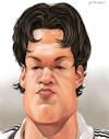 Cartoon: Michael Ballack (small) by penava tagged michael,ballack,karikatur,caricature,fussballer,spieler,nationalmannschaft,chelsea,soccer,football