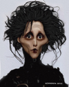 Cartoon: Johnny Deep (small) by nommada tagged johnny,deep,edward,scissorshands