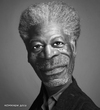 Cartoon: Morgan (small) by nommada tagged morgan freeman