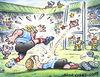 Cartoon: Rugby cartoon (small) by Nick Lyons tagged rugby,sport
