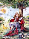 Cartoon: Sir Isaac Newton cartoon (small) by Nick Lyons tagged sir,isaac,newton,cartoon,nick,lyons,cartoonist,joke,man,nature,tree,apple,science