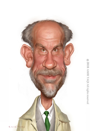 Cartoon: John Malkovich (medium) by Amir Taqi tagged john,malkovich