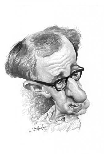 Cartoon: woody allen (medium) by Amir Taqi tagged woody,allen