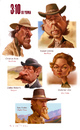 Cartoon: 3-10 to Yuma (small) by Amir Taqi tagged western