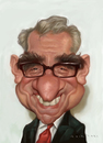 Cartoon: Martin Scorsese (small) by Amir Taqi tagged martin,scorsese