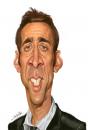 Cartoon: Nicolas Cage (small) by Amir Taqi tagged nicolas,cage,actor