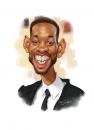 Cartoon: Will Smith (small) by Amir Taqi tagged will smith