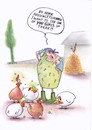 Cartoon: gender chicken (small) by Petra Kaster tagged women,career,gender,business,chicken,coaching