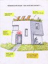 Cartoon: haus der zukunft (small) by Petra Kaster tagged corona,pandemie,virus,medizin,panik,ausgangssperre,isolation,einsamkeit,vereinsamung,kontakt,kontaktsperre,gesellschaft,freunde,architektur,bauen,häuser,wohnungen,immobilien,ökologie,nachhaltigkeit,erneuerbare,energien,klima,sicherheit,technik,überwachung,sicherheitstechnik