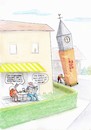 Cartoon: osservatore romano (small) by Petra Kaster tagged kirche,postpaketdienste,reformation,zeiitungen,webung,werbegeschenke,katholiken,papst,printmedien