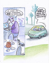 Cartoon: seniorenhacker (small) by Petra Kaster tagged eltern,kinder,familie,autos,digitalisierung,technologie