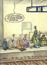 Cartoon: zen reisen (small) by Petra Kaster tagged die,bahn,zugreisen,zen,buddhismus,bahnhöfe,fernreisen,züge,verkehr