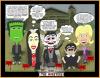 Cartoon: The Munsters 2K (small) by yusanmoon tagged yu san moon cartoon comic artist funny humor customer service munsters