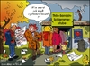 Cartoon: Nicht systemrelevant (small) by Marcel und Pel tagged suppenküche,armut,sozialkürzungen,sozialhilfe,sarrazin,hartziv,arbeitsmarktreformen,rettungsschirm,finanzkrise,bankenrettung,bankenkrise,banken,systemrelevanz,systemrelevant