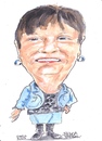 Cartoon: Breda (small) by jjjerk tagged breda ireland irish newport tipperary county cartoon caricature