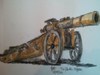 Cartoon: Cannon Gun (small) by jjjerk tagged cannon,gun,irish,ireland,1798,rebellion,cartoon,caricature